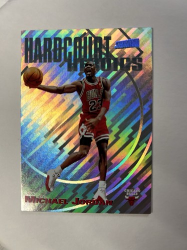 michael jordan topps stadium club Hardcourt Heroics 1997-98 - Picture 10 of 11
