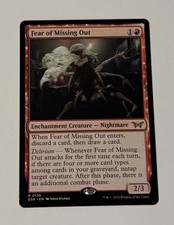 MTG Fear of Missing Out - Duskmourn: House of Horror LP