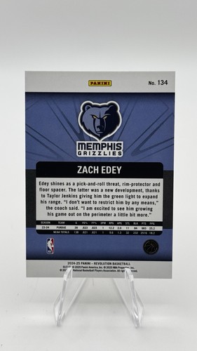 2024-25 Panini Revolution - Rookies Zach Edey #134 (RC) - Imagen 2 de 2