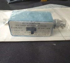 Tektronix P6019 AC Current Probe Termination 011-0078-00 New Old Stock