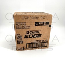 Castrol Edge Advanced Full Synthetic 5W-40 A3/B4 Engine Oil CASE x 6 1QT Bottles 86.67 per gallon