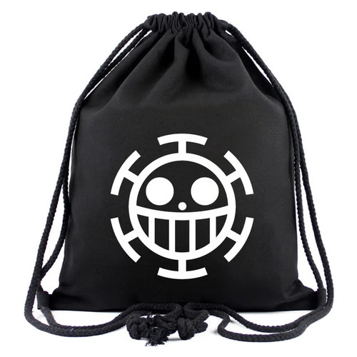 One Piece Full-Color Drawstring Pocket Around One Piece Luffy Cartoon Anime Beam - Picture 2 of 31