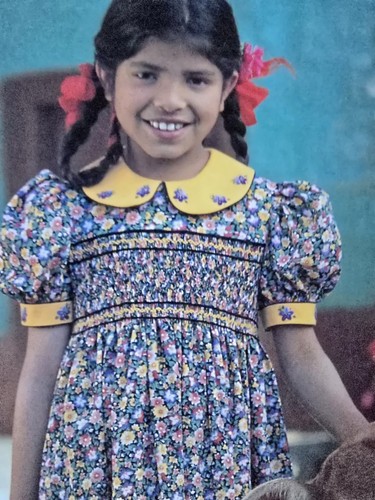 Clown Picture Rosettes Sundress Bridesmaid Dress Smocking Pattern Magazine 57 - Picture 11 of 14