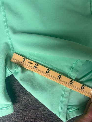 fabletics PowerHold Damen Bike Shorts M Mintgrün High Waist Stretch Activewear - Bild 2 von 7