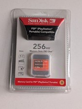 SANDISK MEMORY STICK PRO DUO 256MB MAGICGATE SDMSG-256-E10 BRAND NEW SEALED