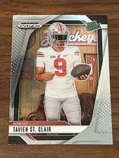 2025 Prizm Draft Picks Tavien St. Clair #162 Rated Prospect Ohio State Buckeyes