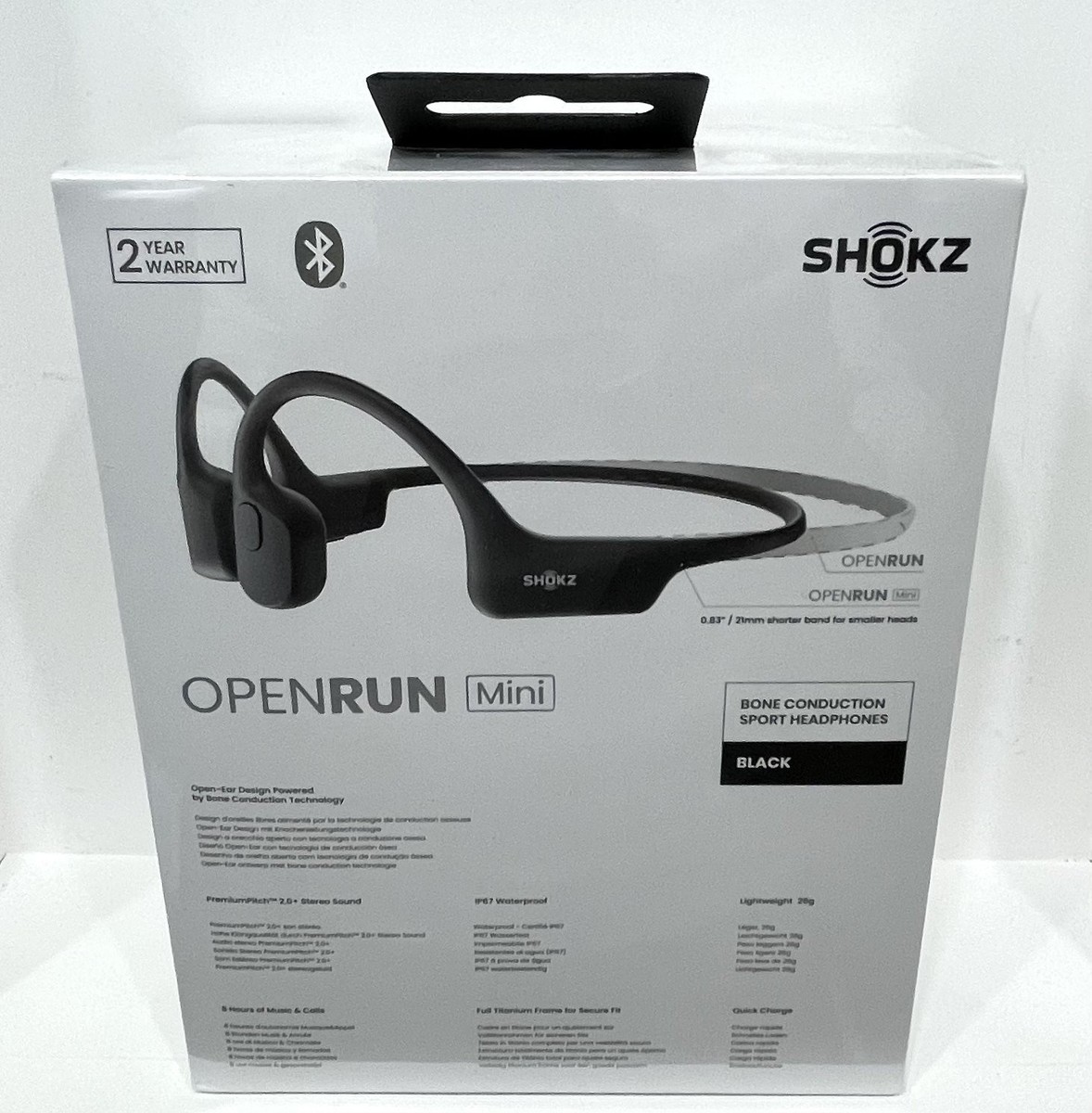 Shokz - OpenRun Mini S803 Bone Conduction Open-Ear Endurance