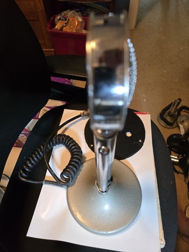 ASTATIC D-104 CB MIC MODEL TUG8 STAND TESTED GREAT AUDIO/GREAT CONDITION 4-PIN - Zdjęcie 2 z 5