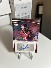 2025 Sage High Series Football Donte Kent ✨ Red Autograph #A‑DK
