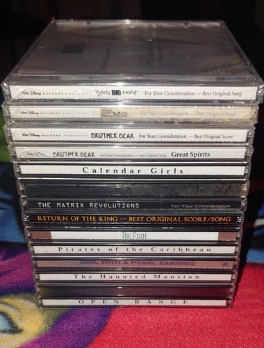 For Your Consideration CD Lot-Disney, Return Of King, Pirates of Caribbean-RARE! - Picture 1 of 8