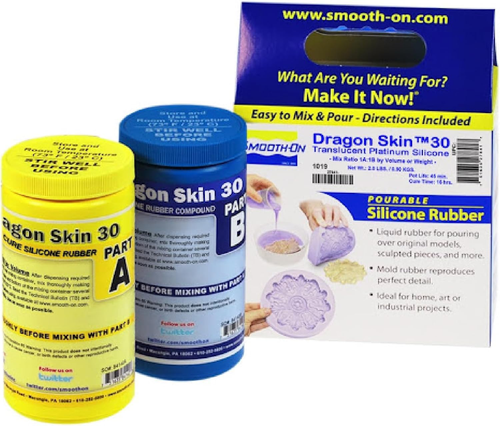 Dragon Skin™ 30 Mold Making & Special Effects Platinum Cure Silicone Rubber - Tr - Picture 12 of 12