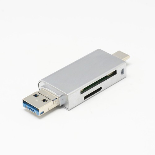USB Type-C Micro USB Reader Universal Memory OTG Reader for Phone - 第 1/11 張圖片