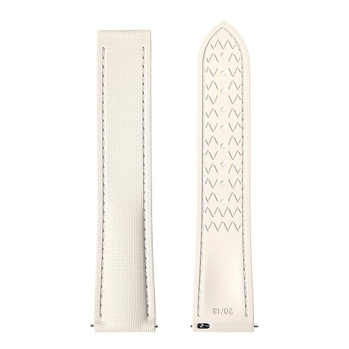 Premium FKM Watch Bracelet 20mm 21mm 22mm Rubber Watch Band Strap Universal - Picture 11 of 22