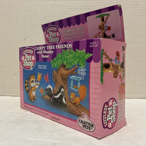 Neu/Open Box*Kenner Littlest Pet Shop "Chirpy Tree Friends mit Woodsey Home" - Bild 3 von 8