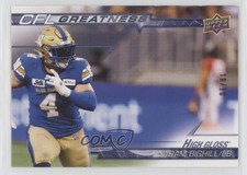 2023 Upper Deck CFL CFL Greatness High Gloss /10 Adam Bighill #CG-AB