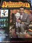 Animation Magazine 1987 - Pee Wee Paul Reubens / Daffy Duck  Marvel Comics
