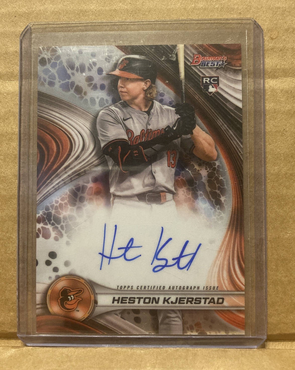 2024 Bowman's Best of Refractor Heston Kjerstad #B24-HK Rookie Auto RC