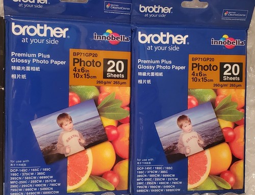 180 Sheets Glossy Photo Paper Lot - HP, Epson, Brother | 4x6 & 5x7 | Inkjet Prin - Picture 2 of 5