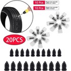 Car Tubeless Vacuum Tyre Puncture Repair Kit Screw Nails Tire Patch Plug Fix New