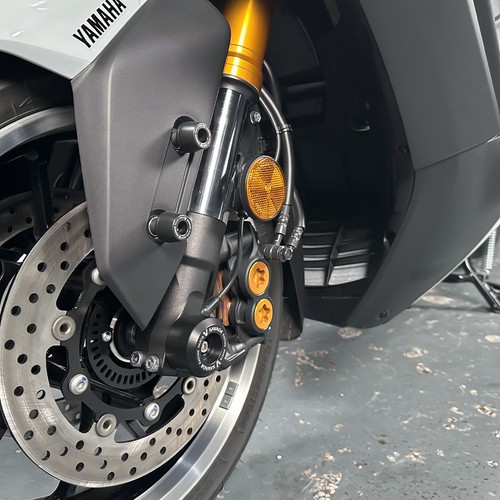 Front Fender Mudguard Fork Slider Crash Guard For YAMAHA T-MAX XP560 2020-2024 - Picture 17 of 24