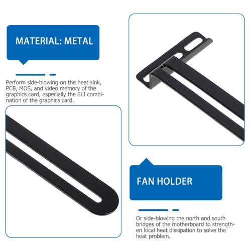 Cooling Fan Bracket Video Card Heatsink Computer Radiator Holder - 第 4/12 張圖片