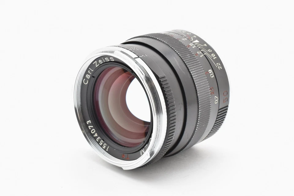US include tax Carl Zeiss Planar T 50mm f/2 ZM Lens Black for Leica M From Japan - Image 3 of 4