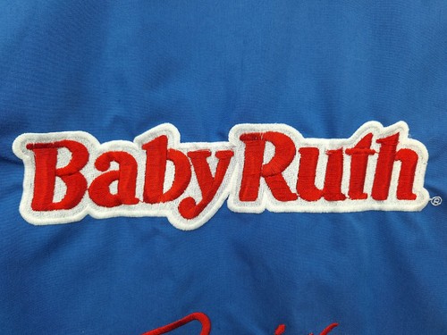 Chaqueta de Carreras Baby Ruth Vintage Años 80 Talla Grande Cremallera Completa Nascar Terry Labonte #11 - Imagen 3 de 16