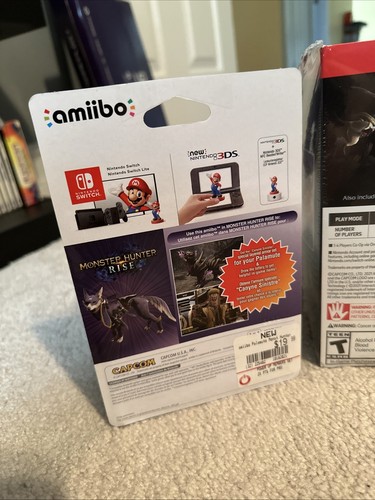 NEW Nintendo Switch MONSTER HUNTER RISE COLLECTOR'S EDITION Magnamalo + Amiibos! - Picture 7 of 10