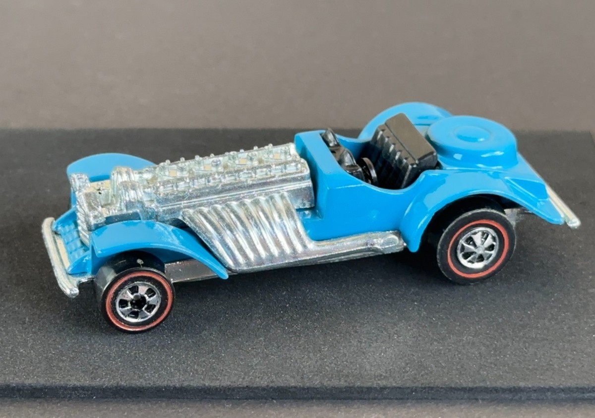 Vintage Hot Wheels Redline 1973 SUPERB WET Light Blue Enamel