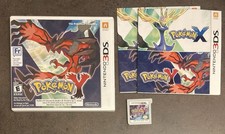 Pokemon Y Nintendo 3DS 2013 Complete CIB Excellent Condition