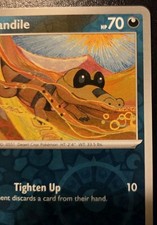 Sandile 057/086 Reverse Holo Common Scarlet & Violet: Black Bolt Pokemon TCG