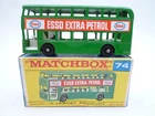 VINTAGE MATCHBOX LESNEY No.74b DAIMLER FLEETLINE BUS IN ORIGINAL BOX 1966