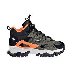 FILA Mens Ray Tracer TR 2 Mid grey and orange utility hiking shoes size 8.5 FILA Mens Ray Tracer TR 2 Mid grey and orange utility hiking  main image 4
