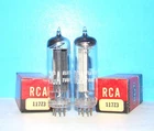 117Z3 NOS RCA radio audio amplifier vintage vacuum tubes 2 valves tested 117Z3