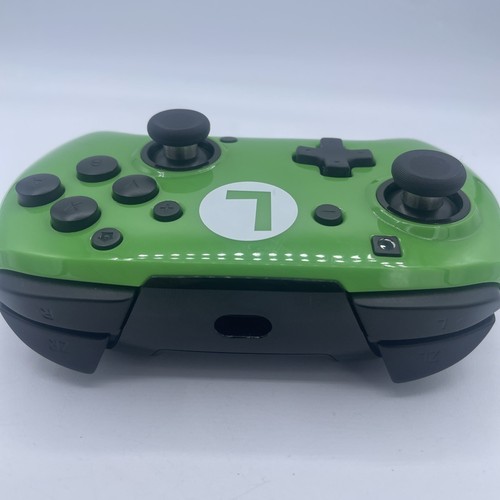 Nintendo Switch Luigi PDP Faceoff Deluxe Wired Pro Controller TESTED AND WORKING - Picture 3 of 8