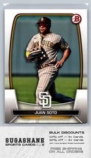 2023 Bowman 52 Juan Soto San Diego Padres Baseball Card