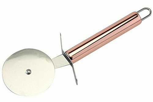 Cortador de pizza Apollo rueda de cobre acero inoxidable pastel pastel pastel pastel rebanada... - Imagen 4 de 4