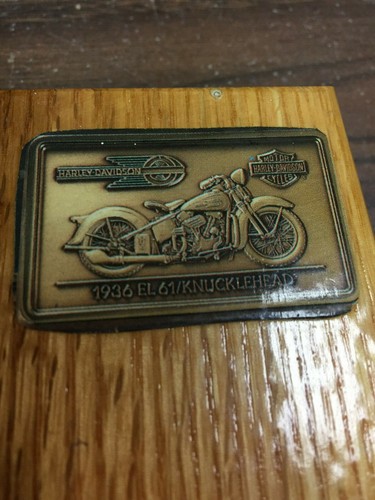 Cage Art Hand Made In Jail Cigarette Case Harley Davidson Themed - Bild 2 von 7