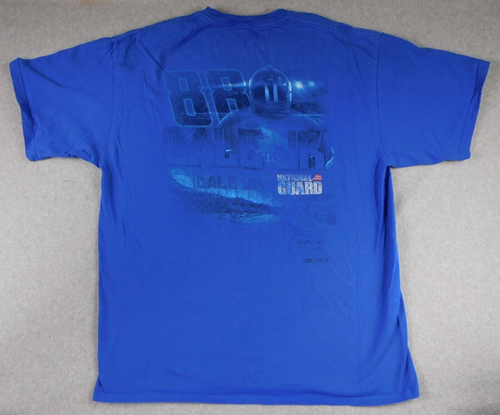Chase Authentics Herren XL T-Shirt Dale Jr. 88 National Guard Kurzarm Blau - Bild 8 von 12