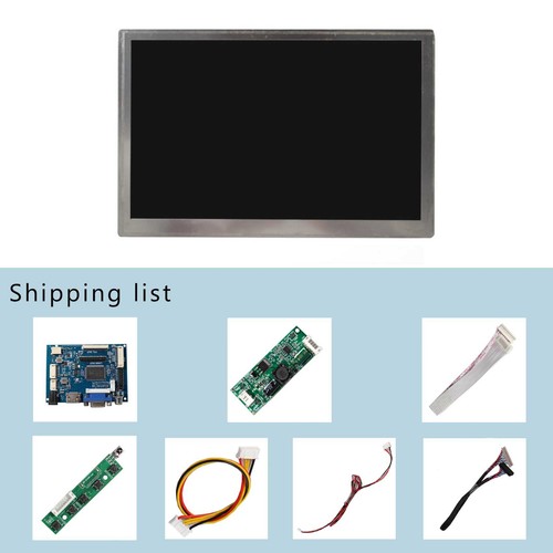 Carte contrôleur LCD HD VGA AV 7" HSD070GDW6 800X480 1000nit écran LCD - Photo 2/5