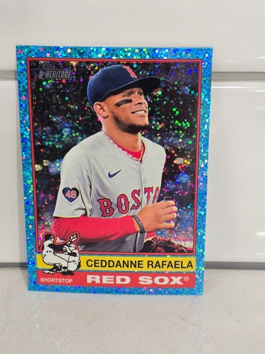 2025 Topps Heritage Light Blue Sparkle Chrome Parallels #1-500 You Pick! - Picture 108 of 419