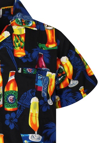 Funky Hawaiian Shirt Beer Bottle Various Colors Hawaiian Shirt - Bild 50 von 52