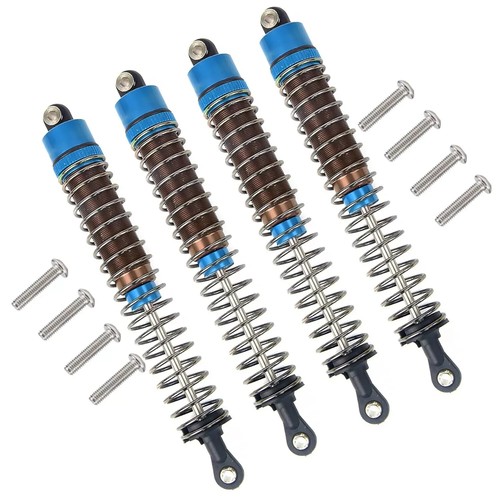 Kit Amortiguadores 1/10 130mm RC Lleno de Aceite Para Tamiya TRX4 Axial SCX10 D90 - Imagen 4 de 5