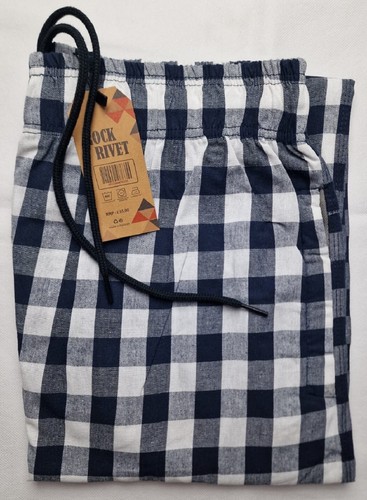 Neu Herren Pyjamahose Baumwollhose gewebt kariert Loungehose Nachtwäsche M-XL - Bild 38 von 45