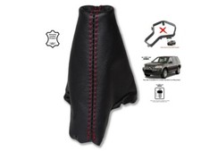 Automatisch Schaltmanschette Schaltsack Fur Freelander LR2 Leder Naht Rot