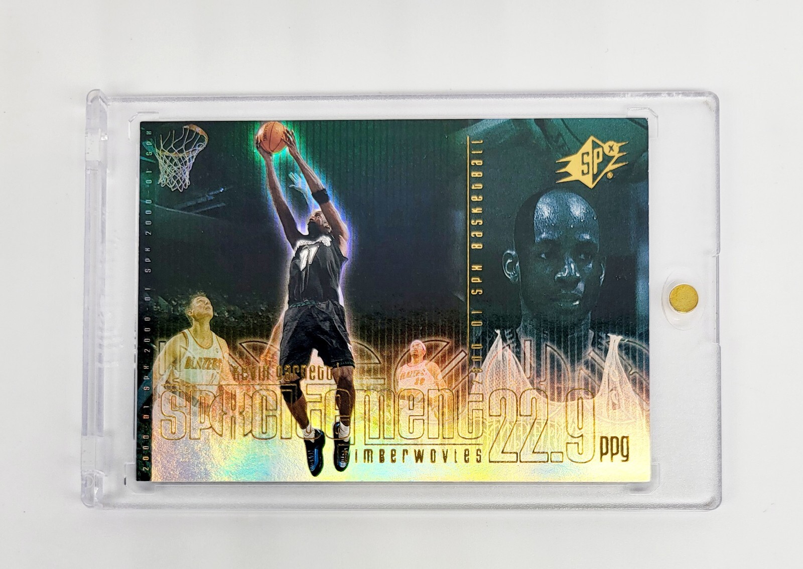 MINT 2000-01 Upper Deck SPx Spxcitement S10 Kevin Garnett MINNESOTA Timberwolves
