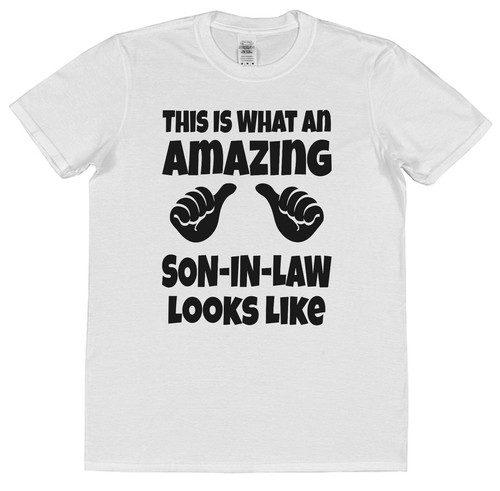 T-shirt This Is What An Amazing Son-In-Law regalo per genero idea regalo - Foto 6 di 8