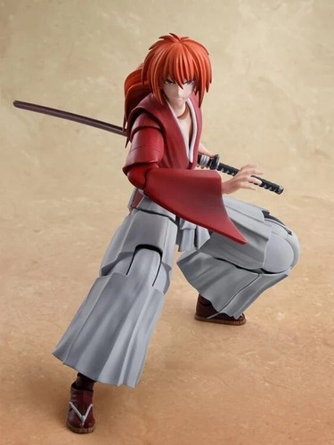 Bandai S.H.Figuarts Rurouni Kenshin Himura Kenshin Action Figure UK - Picture 3 of 5