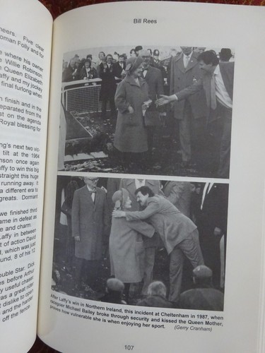 FIT FOR A QUEEN ELIZABETH RICHARD PITMAN NATIONAL HUNT RACING SIGNED - Picture 5 of 5