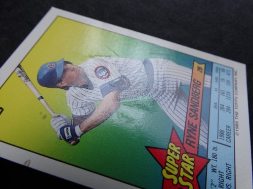 1989 Topps Stickers Baseball Cards Complete Your Set U Pick From List 101-163 - Picture 254 of 367